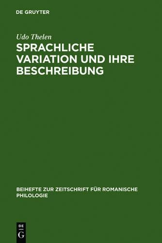Sprachliche Variation und ihre Beschreibung