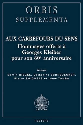 Aux Carrefours du Sens