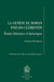 La Genese Du Roman Pseudo-clementin