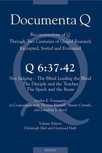 Q6: 37-42. Not Judging - The Blind Leading the Blind - The Disciple and the Teacher - The Speck and the Beam