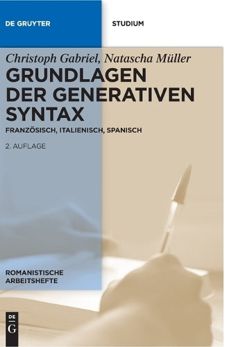 Grundlagen der generativen Syntax