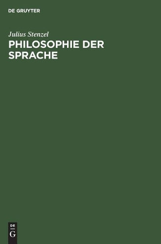 Philosophie der Sprache (German Edition