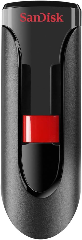 SanDisk Cruzer Glide 2.0 USB-Flash-Laufwerk 32 GB (Teilen, Speichern und Schützen von Dateien, SecureAccess Software, 128-bit AES Verschlüsselung, Kennwortschutz