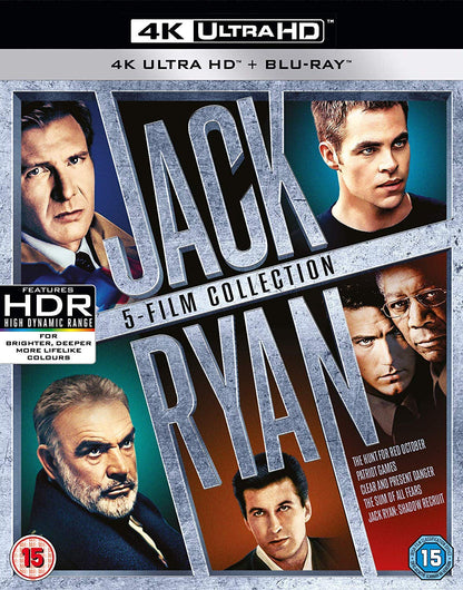 Jack Ryan Boxset (5 Films) (4K Ultra-HD)