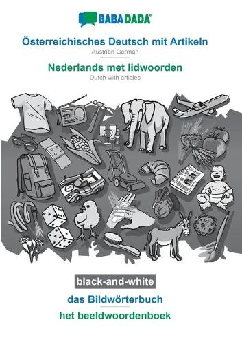 Österreichisches Deutsch mit Artikeln - Nederlands met lidwoorden, das Bildwörterbuch, BW