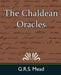 The Chaldean Oracles