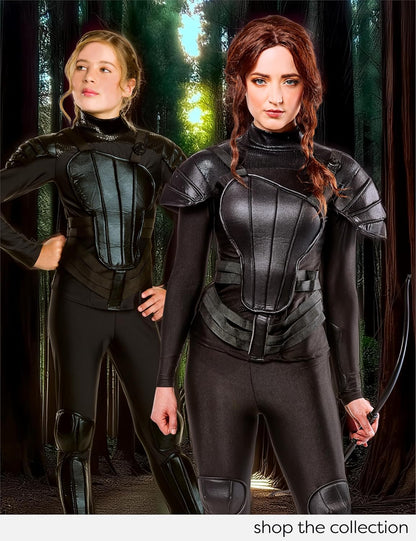 Rubie's - Disfraz oficial de Katniss de Sinsajo para niñas