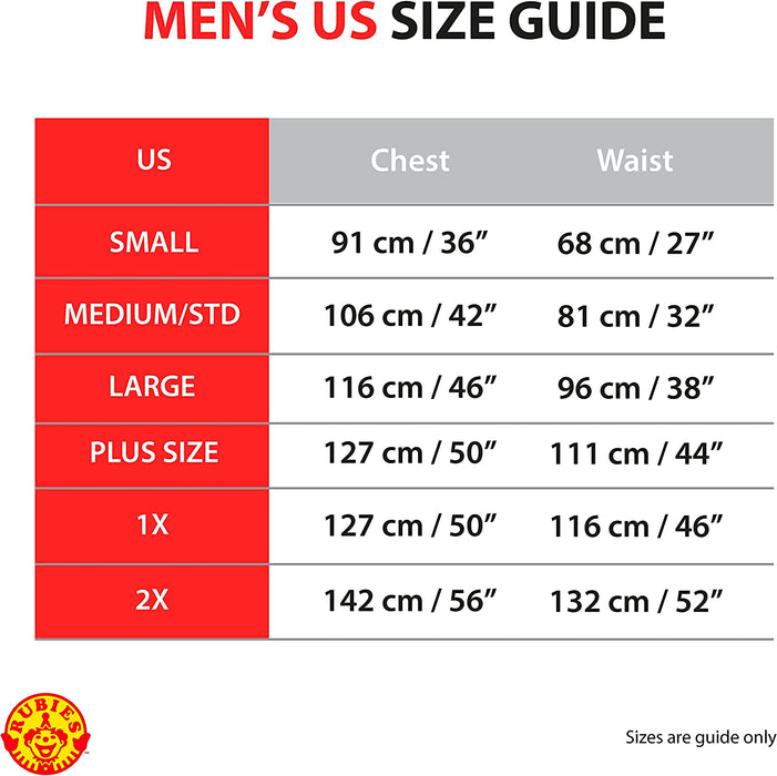 Rubie's 820116SXL Suicide Squad Joker Costume, Adult, X-Large , Gold & Official The Joker's Wig Mens Fancy Dress Halloween Villain Suicide Squad Costume Wig