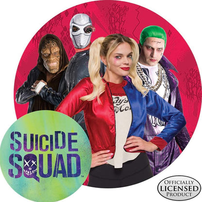 Rubie's Official DC Comics Suicide Squad Harley Quinn, Ladies Fancy Dress Halloween Villain Costume