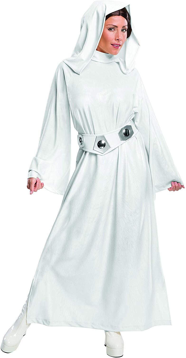 Rubie's Official Disney Star Wars Princess Leia Deluxe Ladies Costume, Adult Fancy Dress