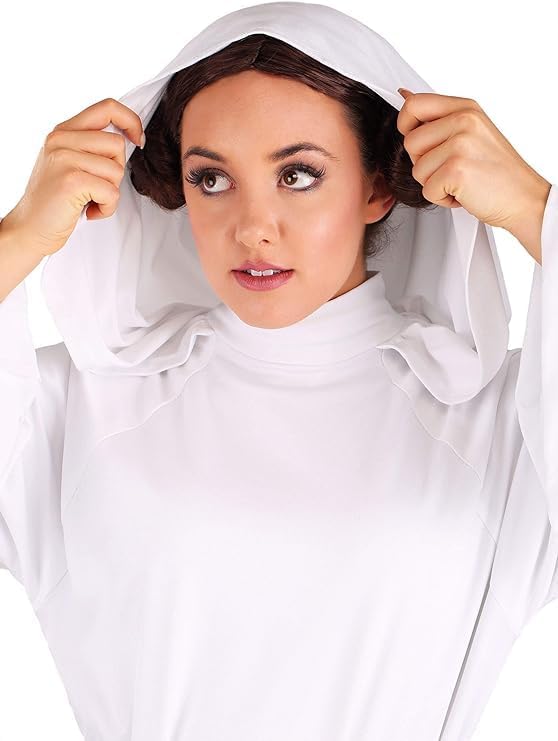 Rubie's Official Disney Star Wars Princess Leia Deluxe Ladies Costume, Adult Fancy Dress