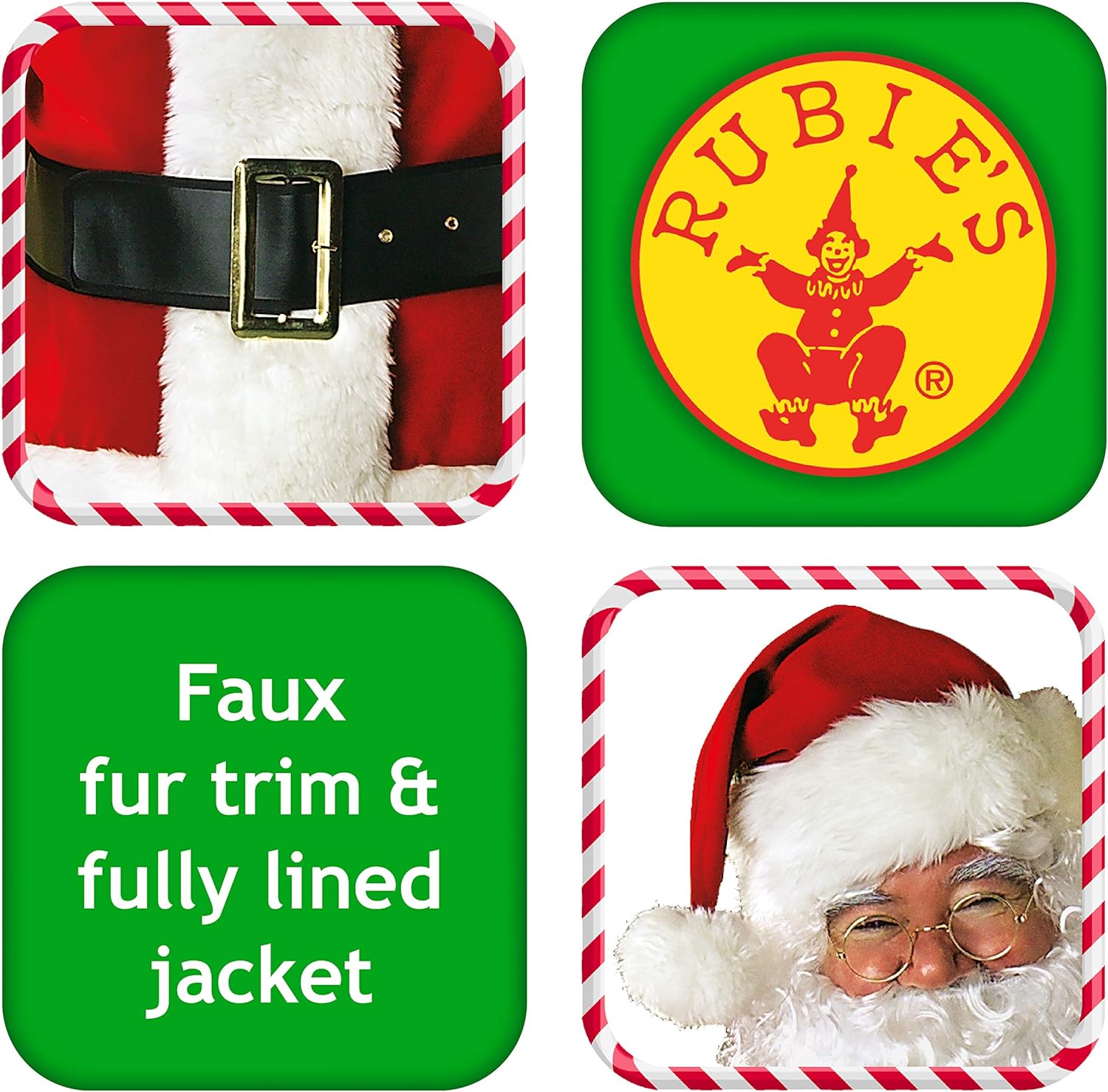 Rubie´s Regal Plush Santa Suit Adult