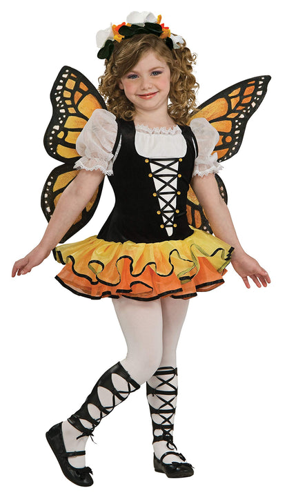 Rubie's 883665S Official Monarch Butterfly Costume, Girl's, Small