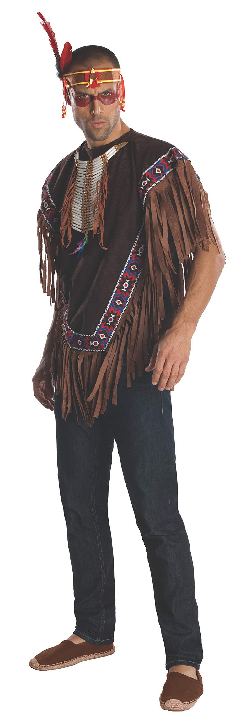 Rubie's Official Men's Native American Adult Costume - Standard STD