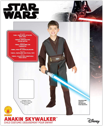 Rubie's Official Disney Star Wars Anakin Skywalker, Childs Costume, Kids Fancy Dress