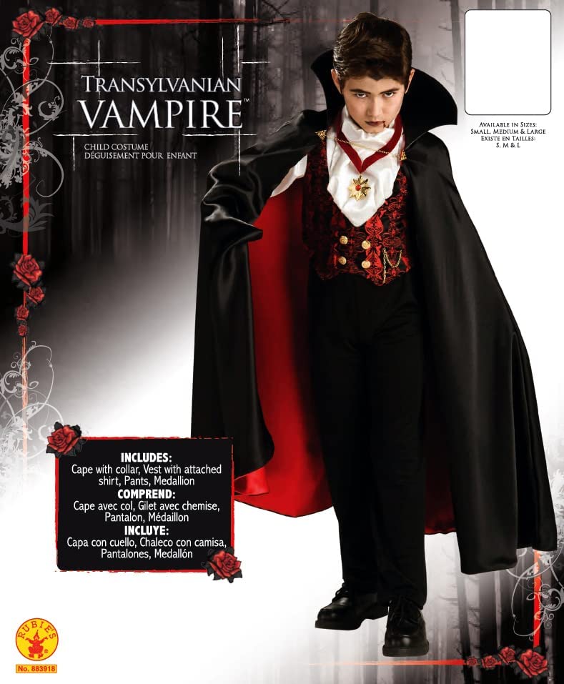 Rubie's Official Transylvania Vampire Halloween Childs Costume