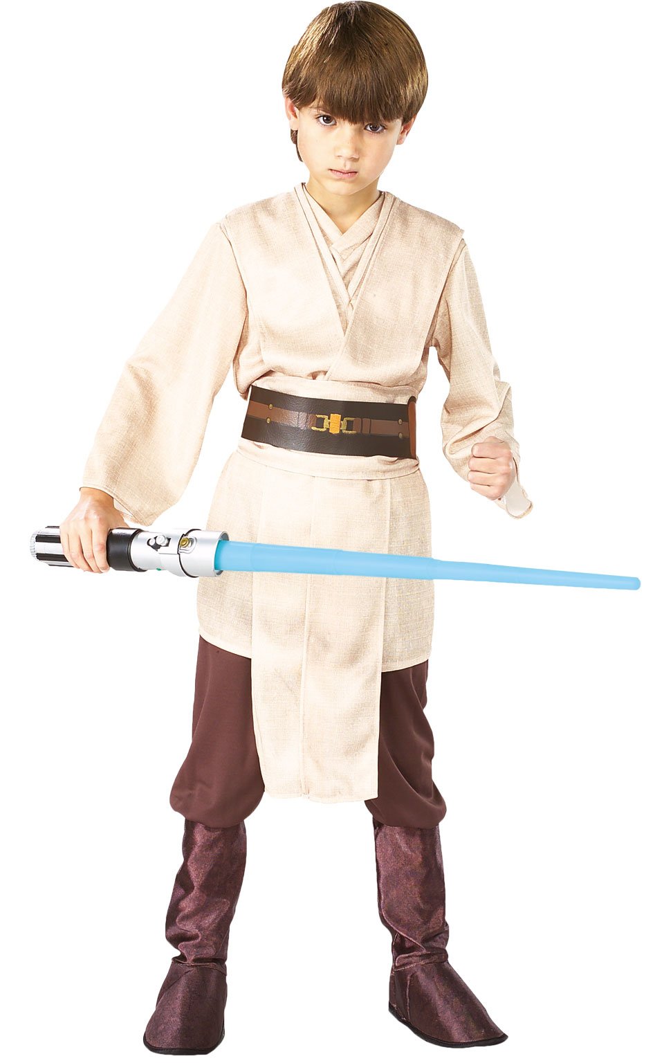 Rubie's Official Disney Star Wars Jedi Deluxe Child Costume, Kids Fancy Dress 5-6 Years