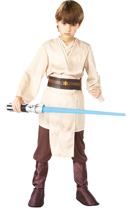 Rubie's Official Disney Star Wars Jedi Deluxe Child Costume, Kids Fancy Dress 5-6 Years
