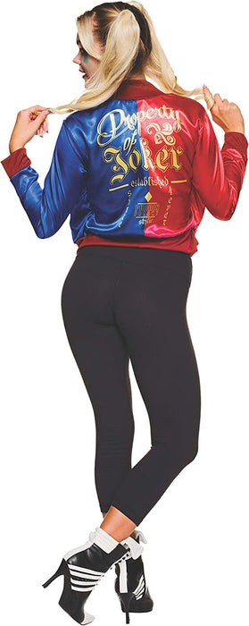 Rubie's Official DC Comics Suicide Squad, Harley Quinn Joker Ladie's Costume Kit, Womens Super Villain Fancy Dress