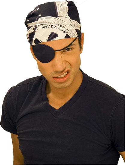 Rubie's Official Silk eyepatch Pirate Accessory Adult (One Size