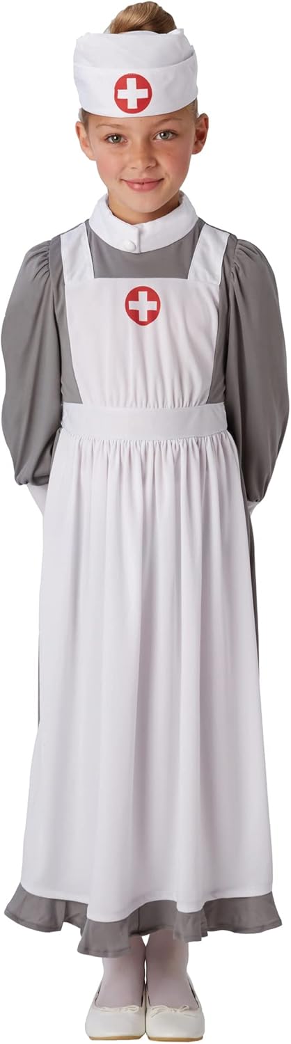 Rubie's 620505M Official WW1 Nurse Fancy Dress Hospital Uniform