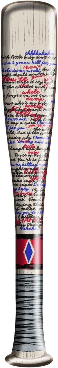 Harley Quinn adult perruque & 32943 Official DC Suicide Squad Ladies Harley Quinn Inflatable Baseball Bat
