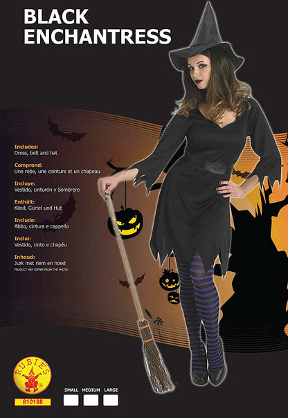 Rubie's- Enchantress Witch Disfraz para adultos, liso, Multicolor, S (810188S000