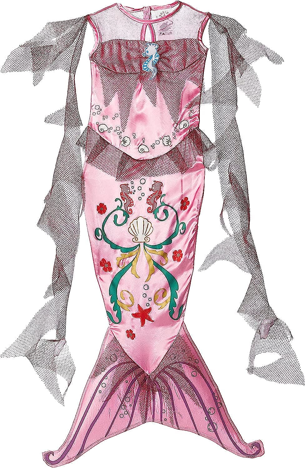 Rubie's Official Pink Mermaid Costume, Kids, Fancy Dress