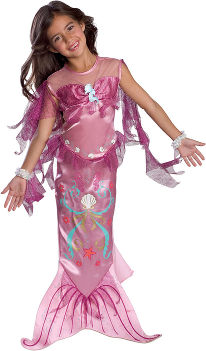 Rubie's Official Pink Mermaid Costume, Kids, Fancy Dress
