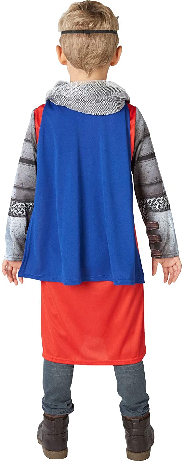 Rubies Official King Arthur Childs Costume, Kids Fancy Dress Halloween