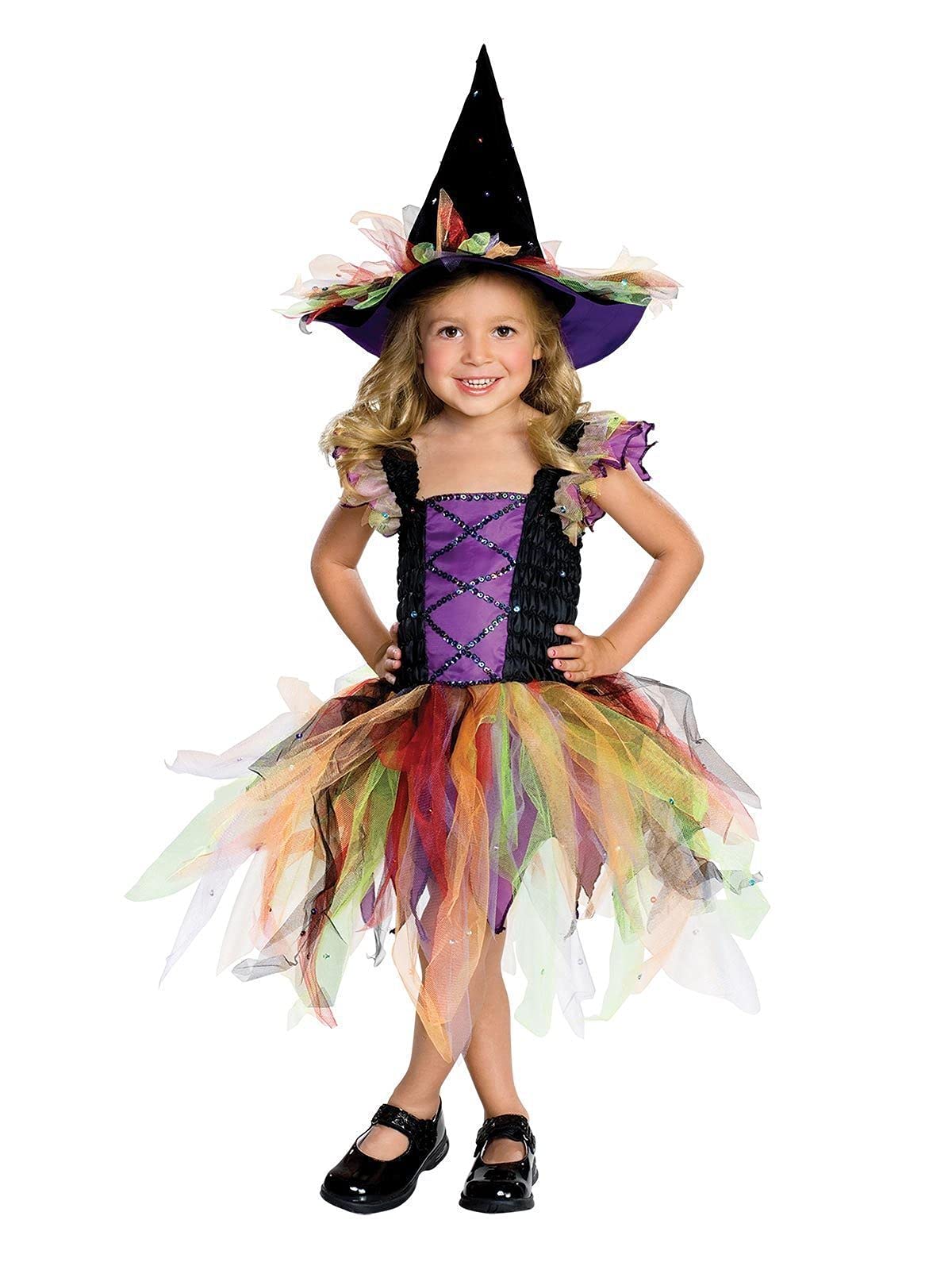 Rubie's Official Halloween Glitter Witch Childs Costume