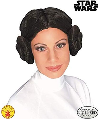 Rubie's Official Star Wars Princess Leia Wig, Adult Costume - One Size