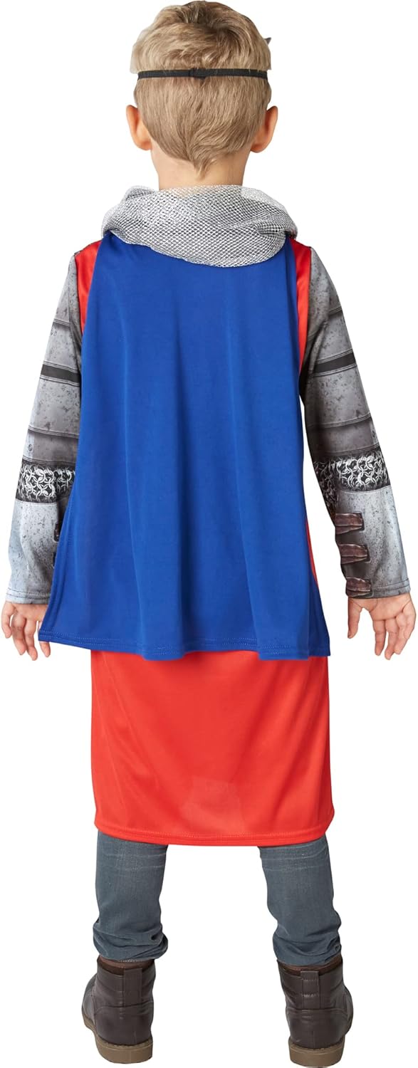 Rubies Official King Arthur Childs Costume, Kids Fancy Dress Halloween 9-10 Years