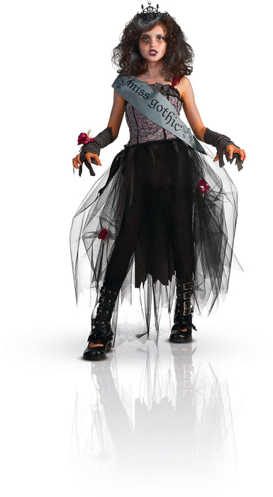 Rubie's Official Goth Prom Queen, Halloween Girls Costume