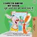 I Love to Brush My Teeth (English Hindi Bilingual Book) (English Hindi Bilingual Collection