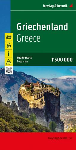 Greece Road Map 1:500,000