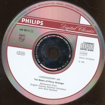 Grainger: Londonderry Air, the Music of Percy Grainger