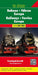 Railways + Ferries Europe, 1:5,500,000 (English, French, German and Russian Edition