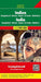 India - Bangladesh - Bhutan - Nepal - Sri Lanka - Maldives Road Map 1:2 000 000