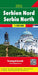 Serbia North Road Map 1:200 000