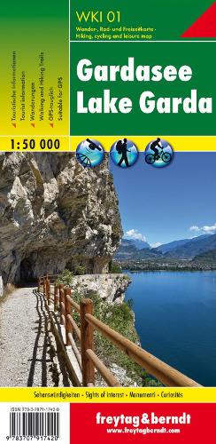 Lake Garda, Walking map 1:50.000