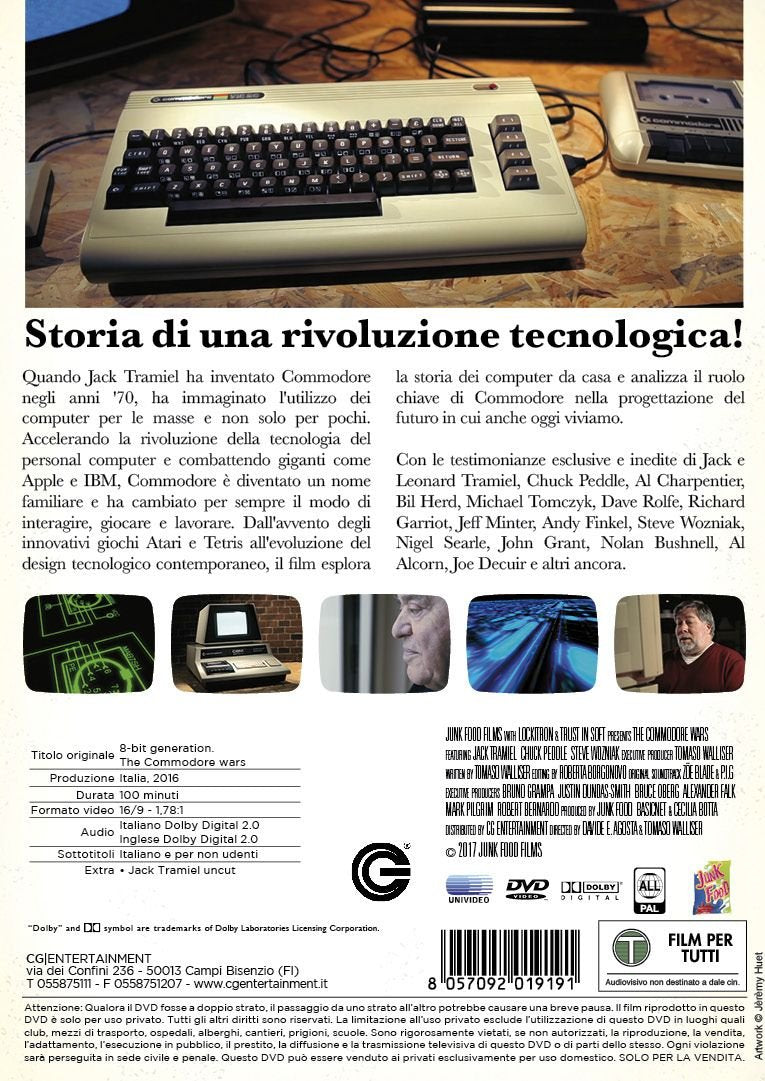 Commodore Wars (The) - Growing The 8-Bit Generation (1 DVD