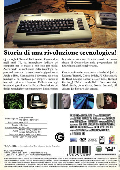 Commodore Wars (The) - Growing The 8-Bit Generation (1 DVD