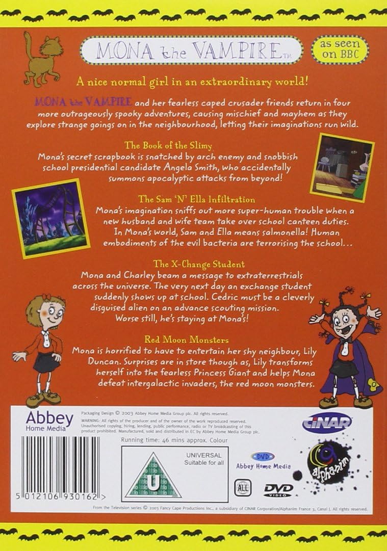 Mona The Vampire: The Book Of The Slimy