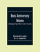 Boas Anniversary Volume; Anthropological Papers Written In Honor Of Franz Boas