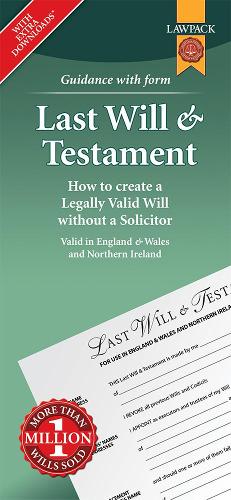 Last Will & Testament Form Pack