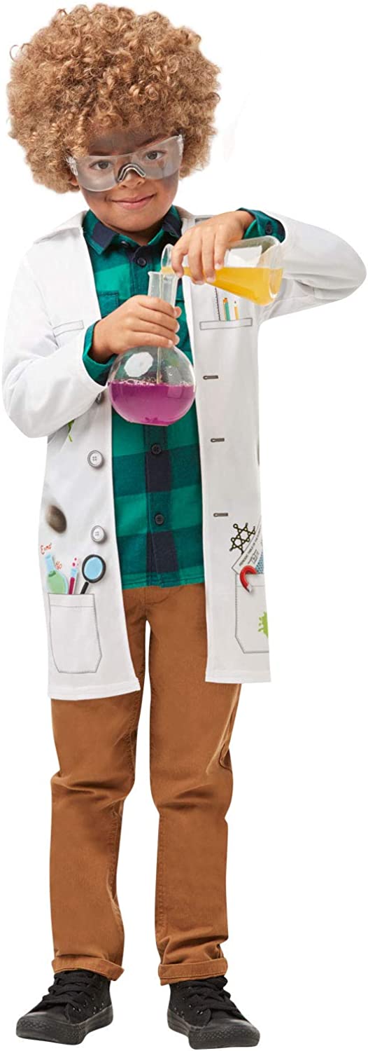 MAD SCIENTIST COSTUME - FANCY DRESS COSTUME (SIZE: L)