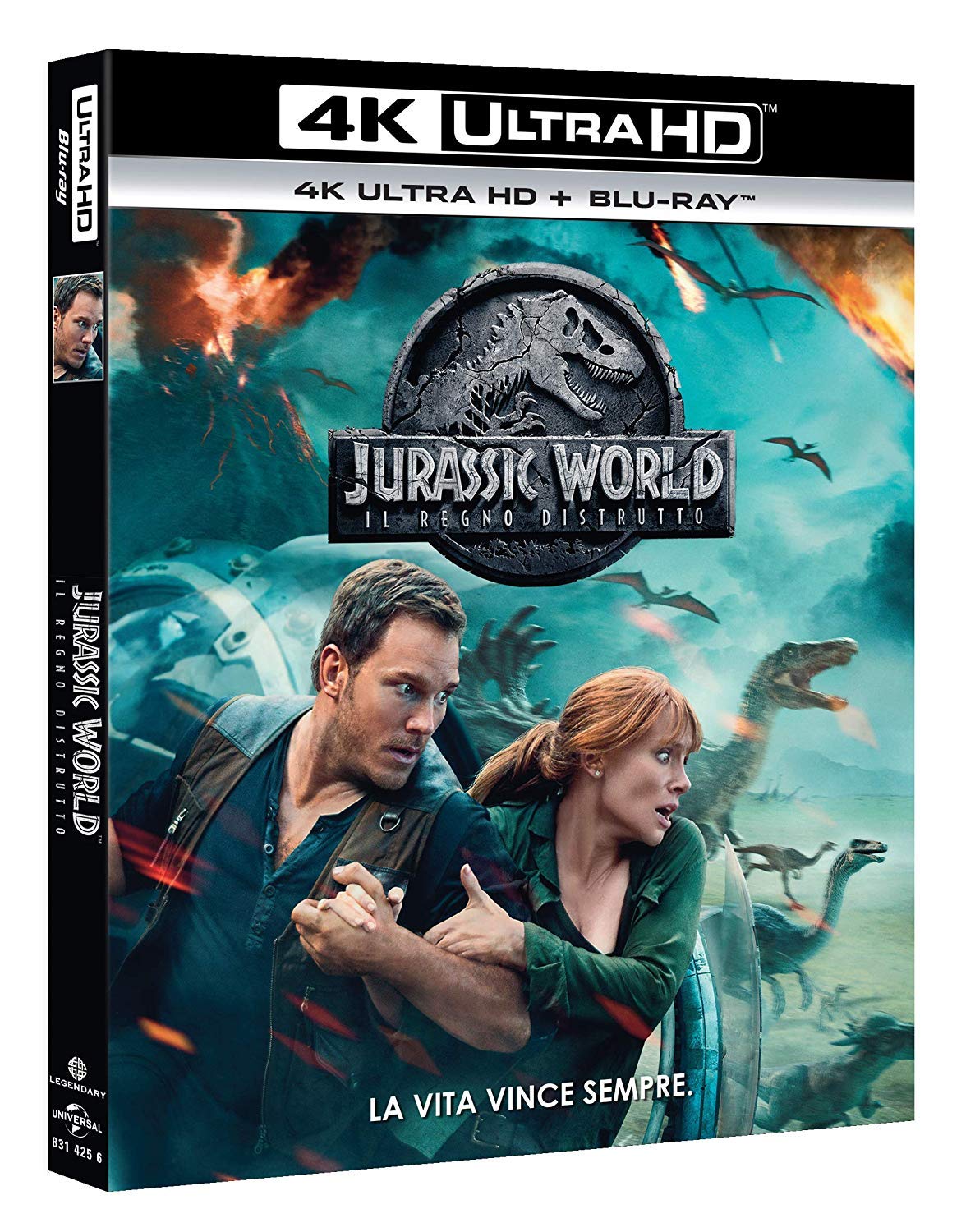 Jurassic World: Il Regno Distrutto 4K Ultra HD+Blu-Ray
