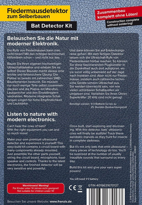Franzis Verlag GmbH Fledermausdetektor zum Selberbauen (D/Engl