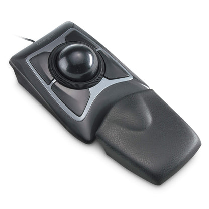 Kensington Expert Mouse - Wired Ergonomic TrackBall Mouse for PC, Mac and Windows with Scroll Ring, Ambidextrous Design and Optical Tracking - Grey (64325